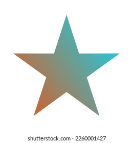 Star Gradient Art Vector Design