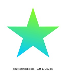 Star Gradient Art Vector Design
