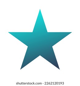 Star Gradient Art Vector Design