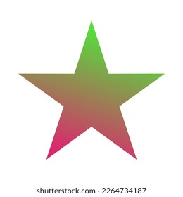 Star Gradient Art Vector Design