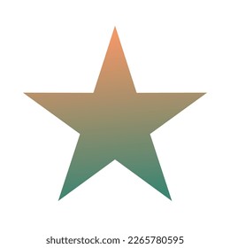 Star Gradient Art Vector Design
