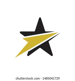 Star graphic design template vector isolated illustration