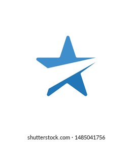 Star graphic design template vector isolated illustration