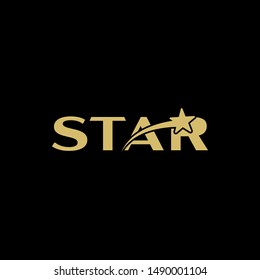 Star graphic design template vector isolated illustration