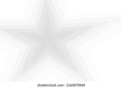 Star gray color abstract vector minimal modern background