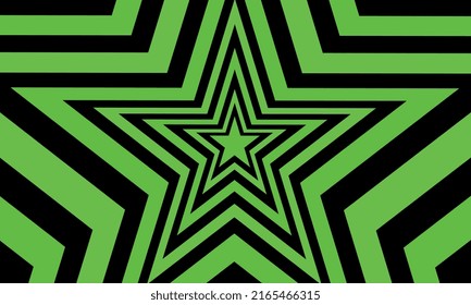 STAR GREEN AND BLACK- ESTRELLA VERDE Y NEGRO (WALLPAPER)