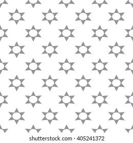 Star grey pattern