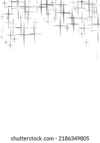 Star grey seamless pattern. Vector Backgrounds Stars on sky. Illustration