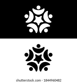 Logotipo de resumen de la comunidad de Star Group