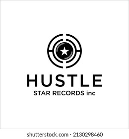 Star H Letter Logo, technology and digital abstract line H logo Icon.