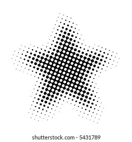the star (halftone)