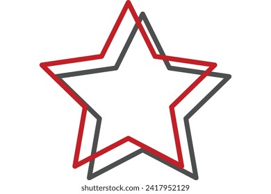 Star Highlight Note Sticker Design