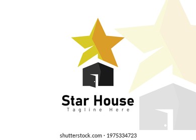 Star House Logo Template for talent studio and entertainment industry