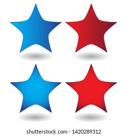 Star Icon, 4th of July, United Stated independence day