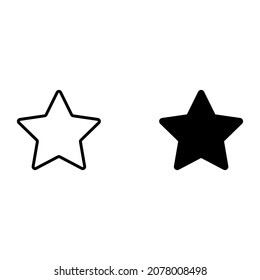 Star icon for apps and web sites