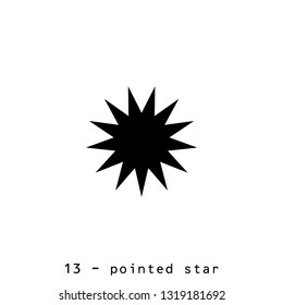 Star icon. Award rank sign