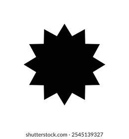 ícone de estrela design em preto e branco