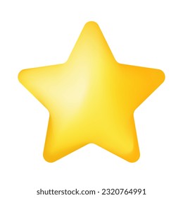 Star Icon. Brilliance, celestial, shining, sparkling, twinkle, symbol, rating, favorite, appreciation, fame. Vector line icon for Business and Advertising