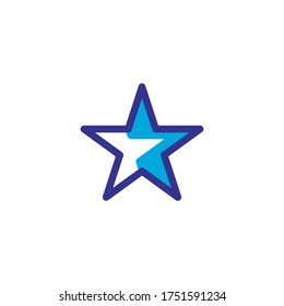 star icon color style design