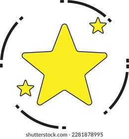 star icon cute and adorable