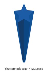 Star icon. Decoration design. vector graphic