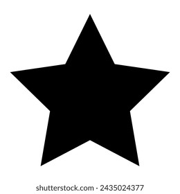 Icono de estrella. Diseño puede utilizar para la web y aplicación móvil. Ilustración de vector
