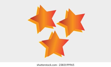 star icon design gradient color
