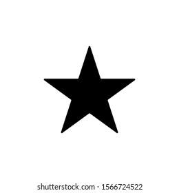 Star icon. Design template vector