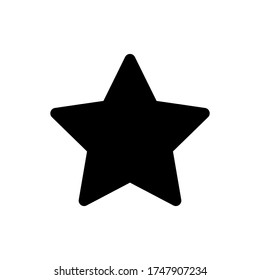 Star icon design vector illustration template