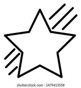 star icon design vector simple