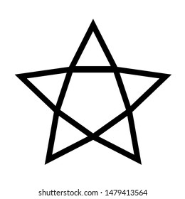 star icon design vector simple