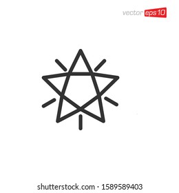 Star Icon Design Vector Template