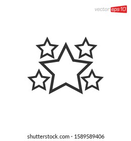Star Icon Design Vector Template
