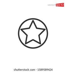 Star Icon Design Vector Template