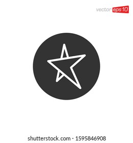 Star Icon Design Vector Template