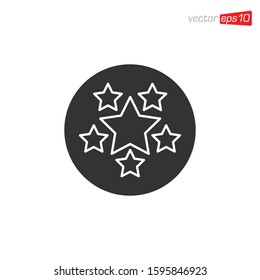 Star Icon Design Vector Template