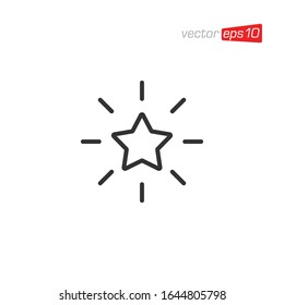 Star Icon Design Vector Template