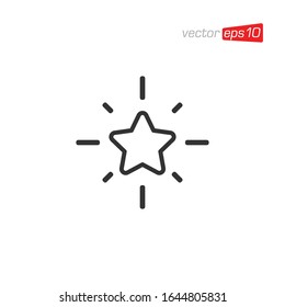 Star Icon Design Vector Template