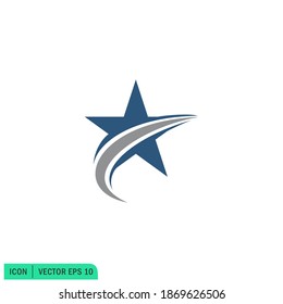 símbolo de excelencia de icono de estrella logotipo de empresa