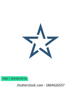 star icon excellence symbol company logo template