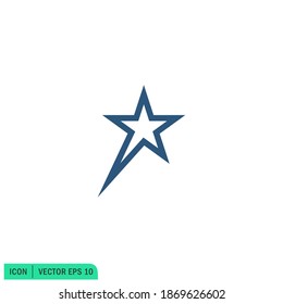 símbolo de excelencia de icono de estrella logotipo de empresa