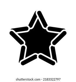 star icon. favorite sign. vector illustration