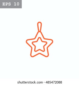  Star Icon Flat. 