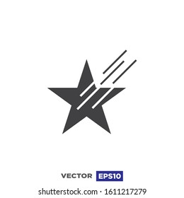 Star Icon Flat Design Illustration