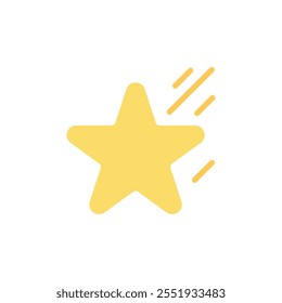 	
star icon flat style vector