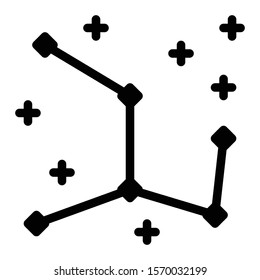 star icon glyph vector design