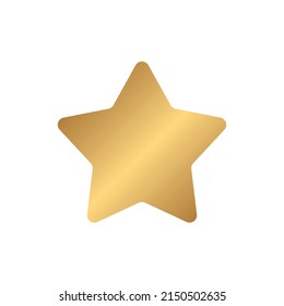 Star icon with gold gradient