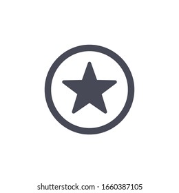 Star Icon for Graphic Design Projects