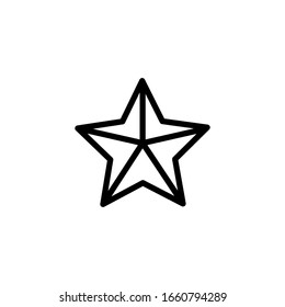 Sternsymbol für Grafikdesign-Projekte