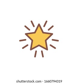 Star Icon for Graphic Design Projects